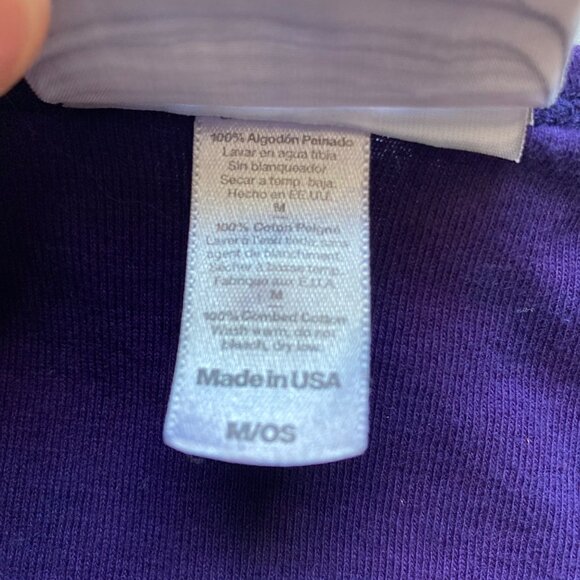 Vintage Kurt Busch #97 Crown Royal NASCAR Tie-Dye Long Sleeve T-Shirt Women's M - Picture 4 of 7